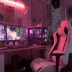 pink gaming chair